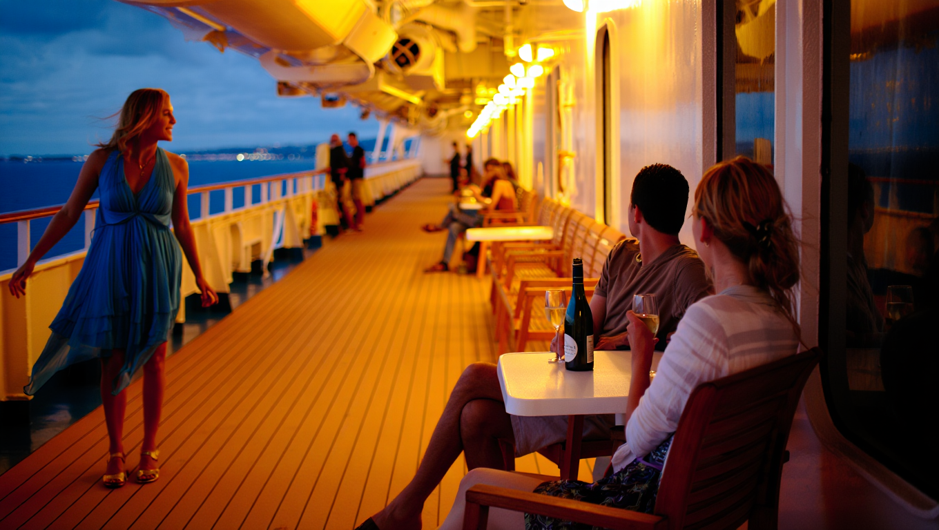 Portrait of a stylish businessman adjusting his suit in an urban night setting.