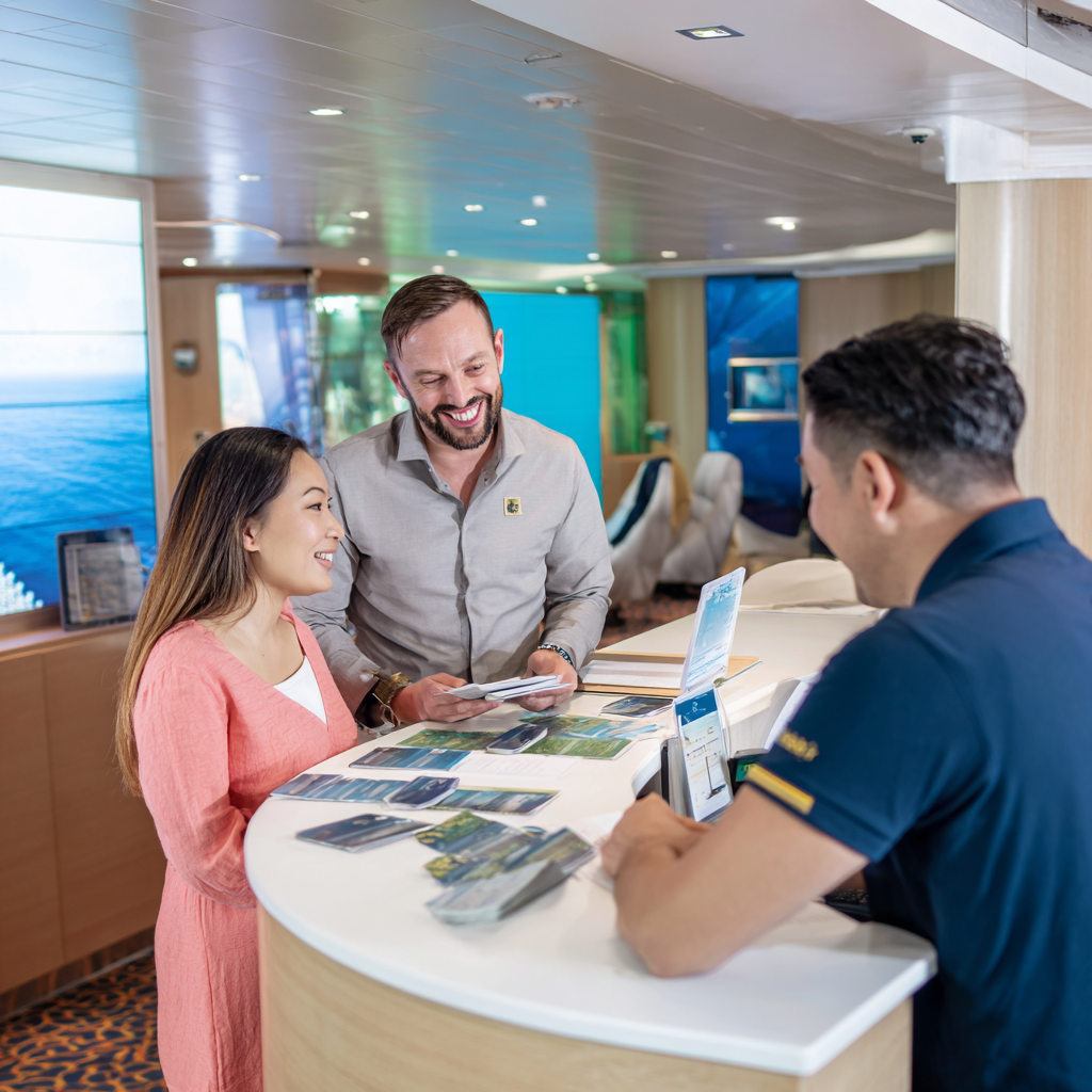 a boat floating on top of a large body of water